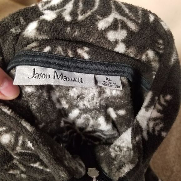 Jason Maxwell XL fairlane Fairycore Frozen snowflakes long sleeve Sweater womens - Picture 10 of 10